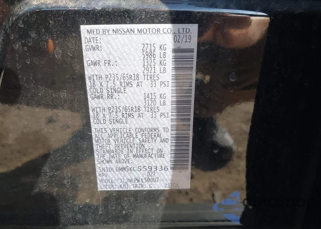 5N1DL0MM5KC559336: 44472359