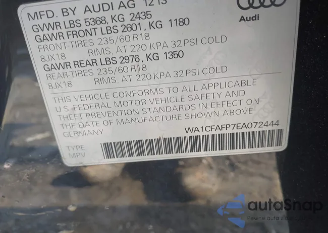 WA1CFAFP7EA072444: 44472604