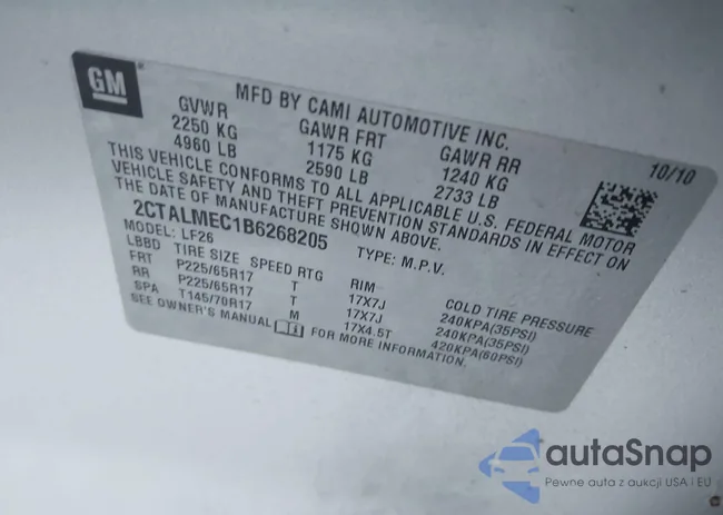 2CTALMEC1B6268205: 44472669