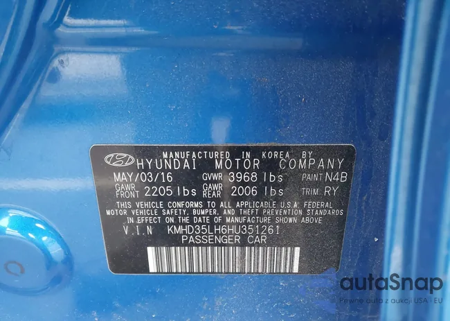 KMHD35LH6HU351261: 44472712