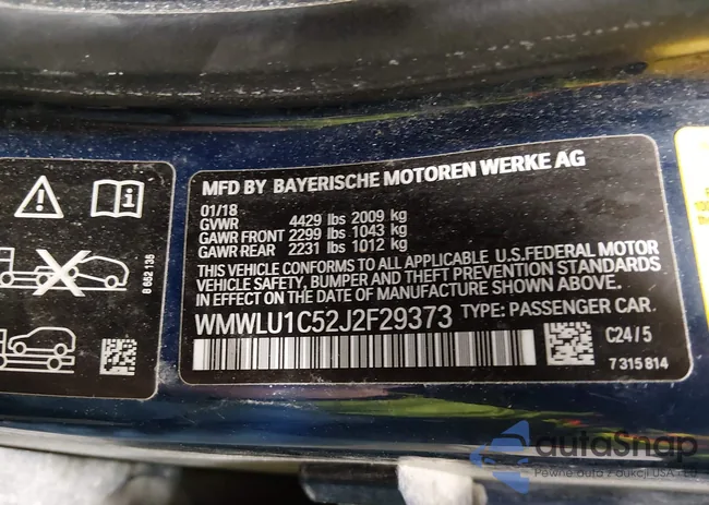 WMWLU1C52J2F29373: 44474027