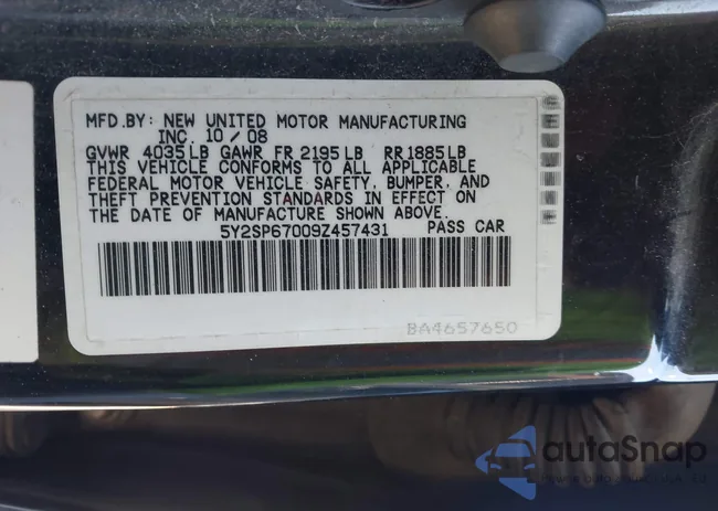 5Y2SP67009Z457431: 44474258