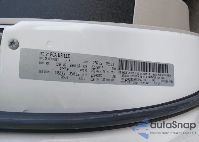 2C4RC1BG1KR628947: 44473417