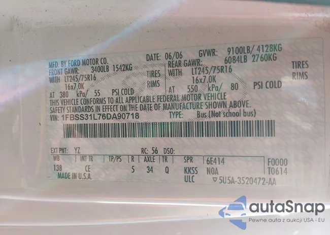 1FBSS31L76DA90718: 44473477