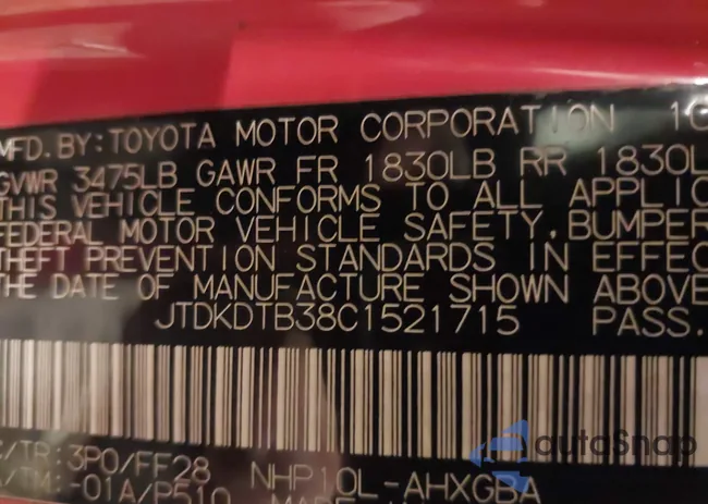 JTDKDTB38C1521715: 44473633