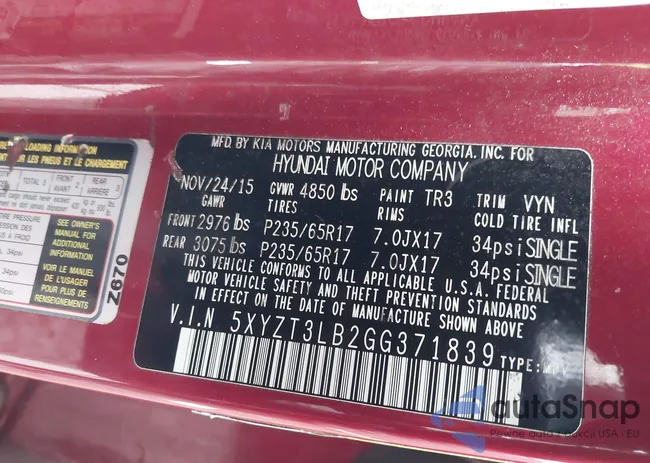 5XYZT3LB2GG371839: 44474844