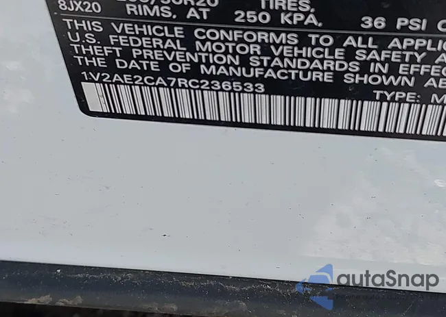 1V2AE2CA7RC236533: 44474970