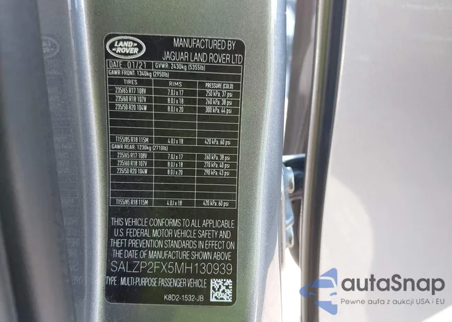 SALZP2FX5MH130939: 44474509