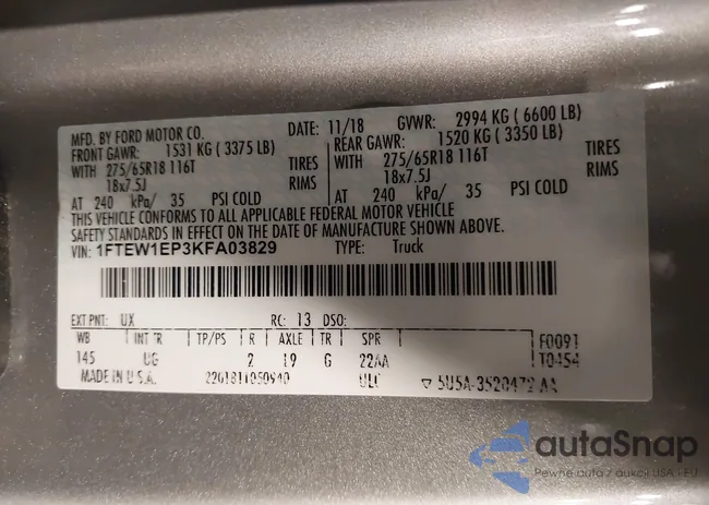 1FTEW1EP3KFA03829: 44474705