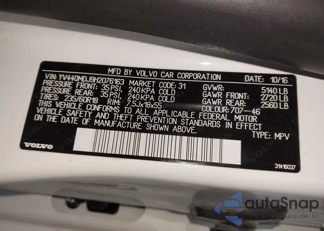 YV440MDJ9H2076163: 44475845