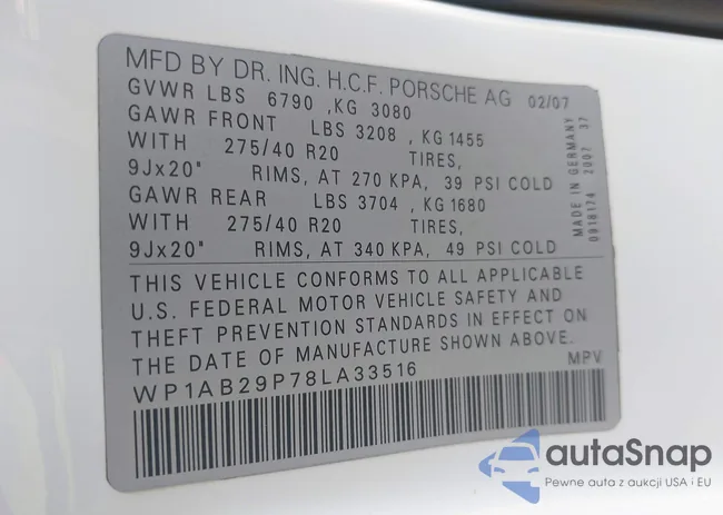 WP1AB29P78LA33516: 44475961