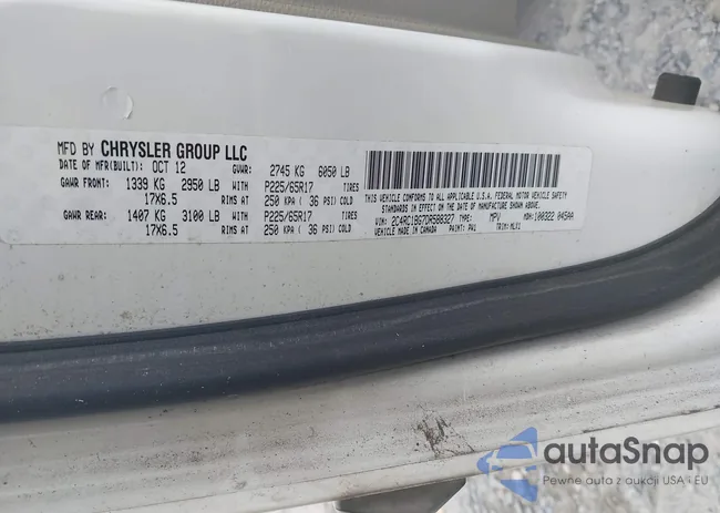 2C4RC1BG7DR588327: 44476199