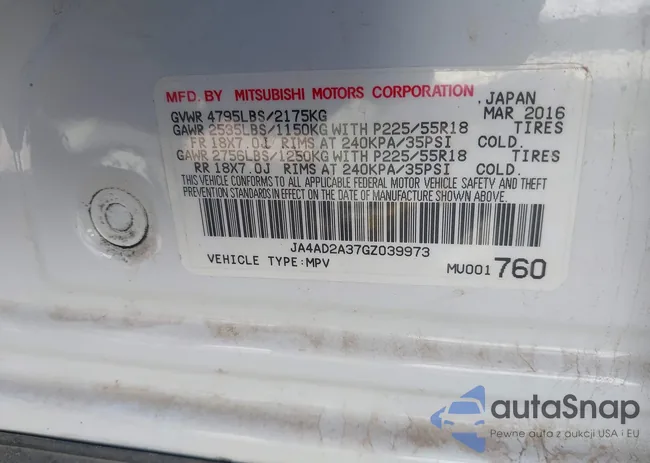 JA4AD2A37GZ039973: 44476302