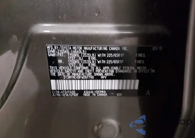 2T3RFREV9FW287700: 44476896