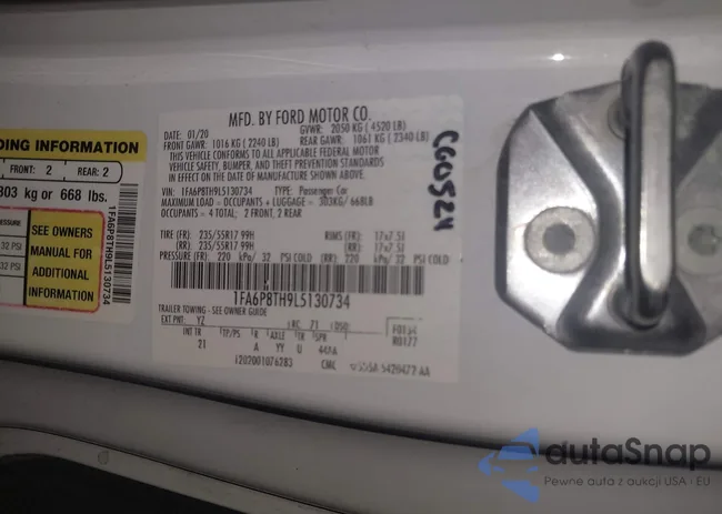 1FA6P8TH9L5130734: 44477015