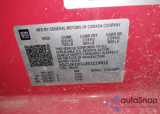 2GCUKDED3S1119912: 44478057