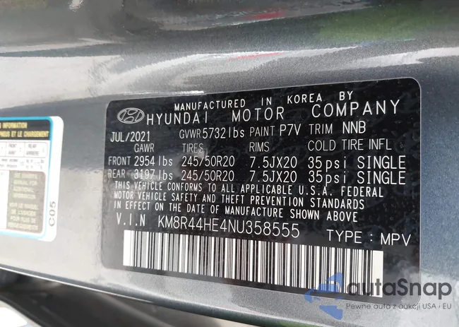 KM8R44HE4NU358555: 44477334