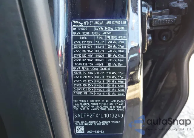 SADFP2FX1L1013249: 44478728