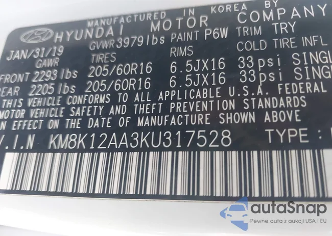 KM8K12AA3KU317528: 44478383