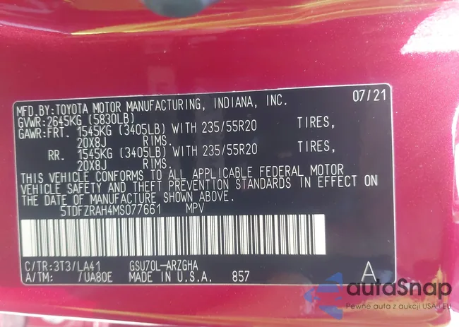 5TDFZRAH4MS077661: 44479721