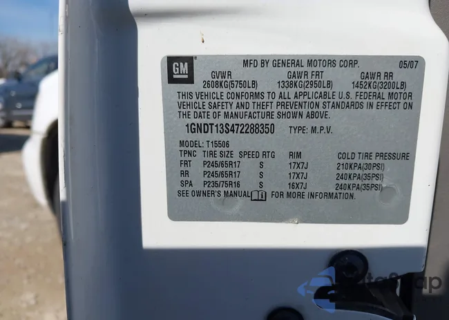 1GNDT13S472288350: 44479841