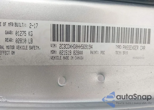 2C3CDXHG0HH569194: 44480058