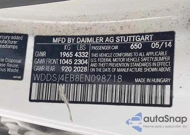 WDDSJ4EB8EN098718: 44480828