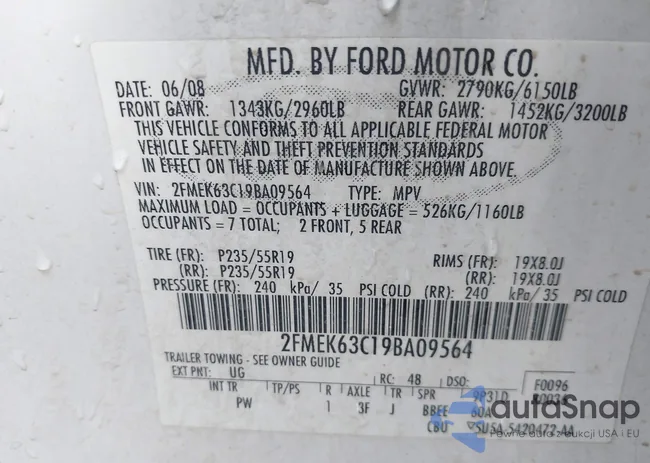 2FMEK63C19BA09564: 44481193