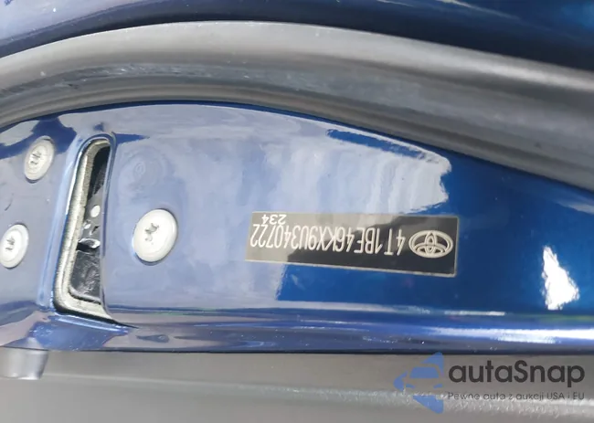 4T1BE46KX9U340722: 44481919