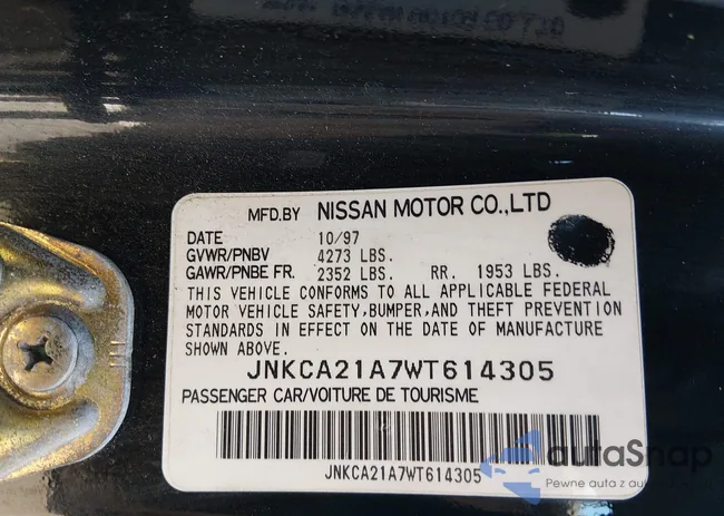 JNKCA21A7WT614305: 44481948