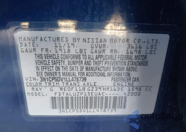 3N1CP5DV1LL478739: 44482023