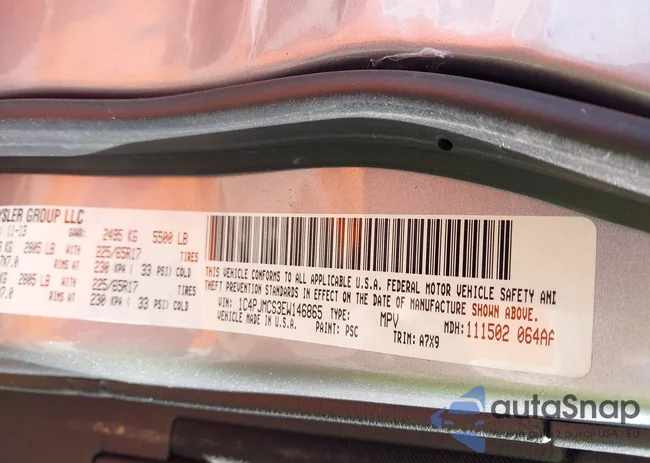 1C4PJMCS3EW146865: 44482116