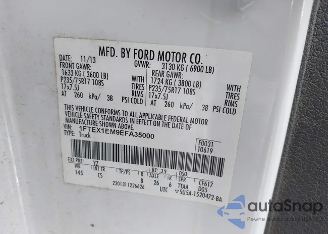 1FTEX1EM9EFA35000: 44481576