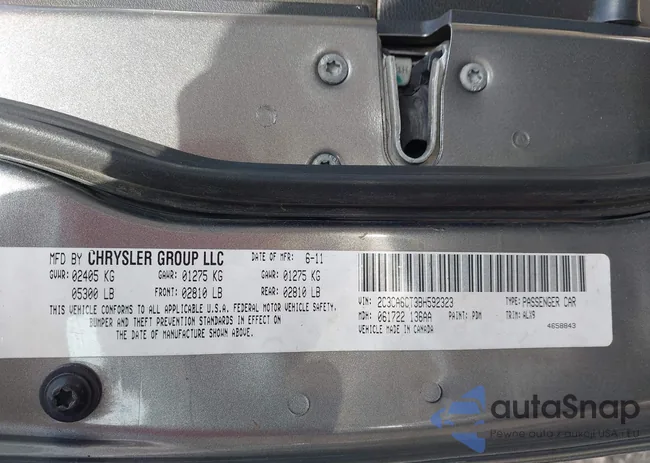 2C3CA6CT3BH592323: 44481676