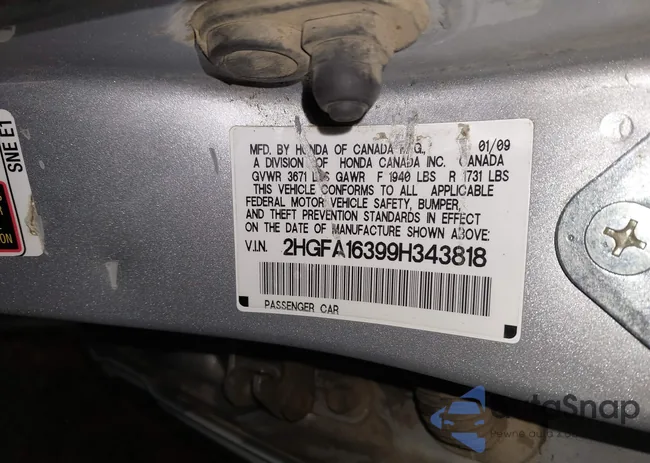 2HGFA16399H343818: 44482914