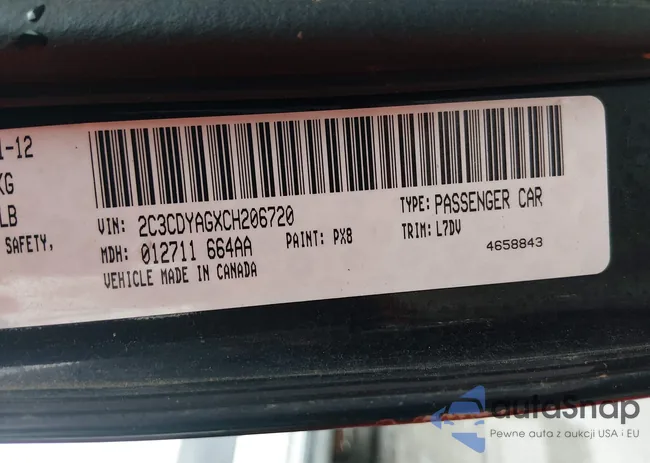 2C3CDYAGXCH206720: 44482918