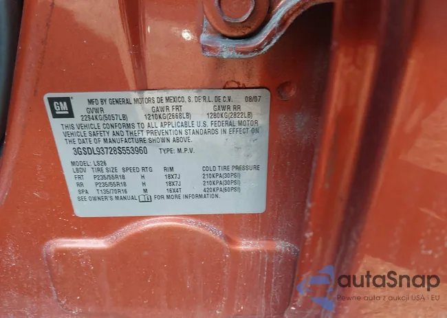 3GSDL93728S553960: 44482999