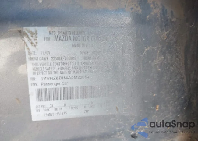 1YVHZ8BH4A5M22054: 44484025