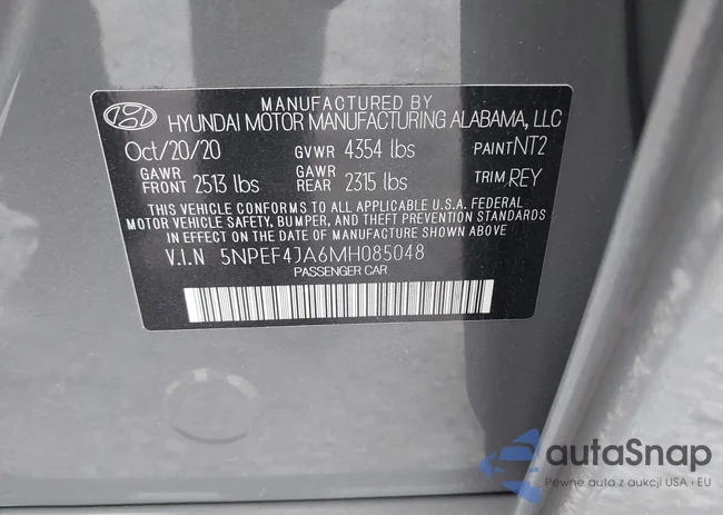 5NPEF4JA6MH085048: 44484058