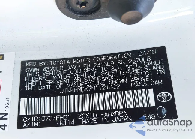 JTNKHMBX7M1121302: 44484110