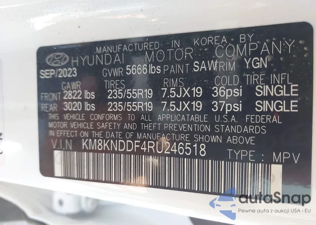 KM8KNDDF4RU246518: 44484137