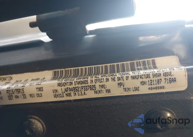 1J4FA49S21P337825: 44484834