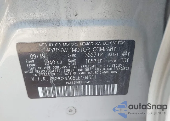 3KPC24A65LE104531: 44484840