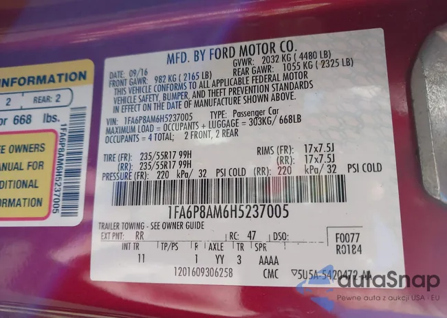 1FA6P8AM6H5237005: 44484875