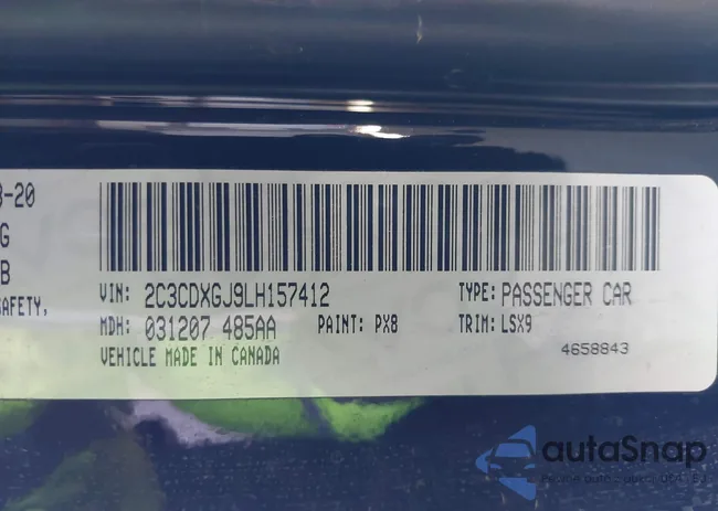 2C3CDXGJ9LH157412: 44484901