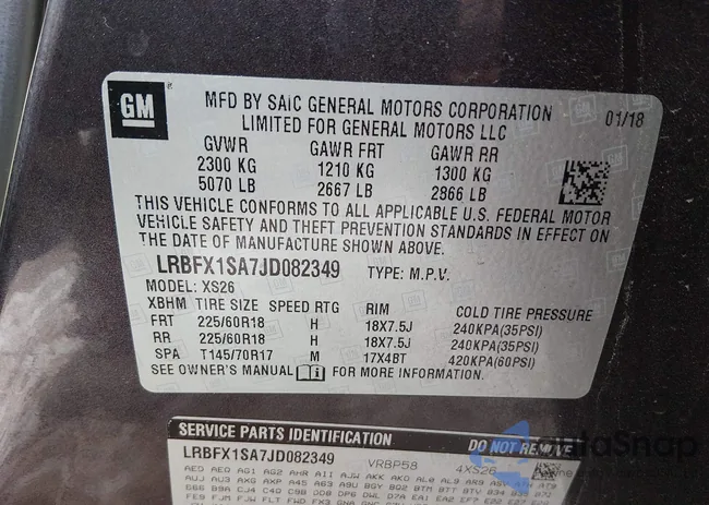 LRBFX1SA7JD082349: 44484904