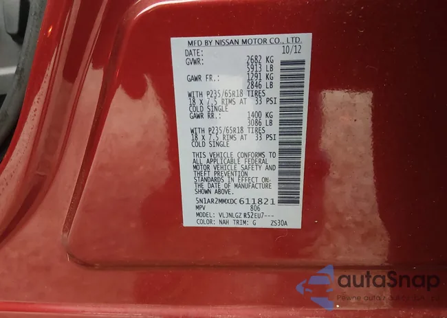 5N1AR2MMXDC611821: 44485032