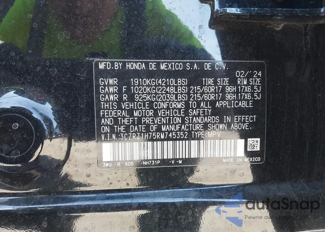 3CZRZ1H75RM745352: 44484304