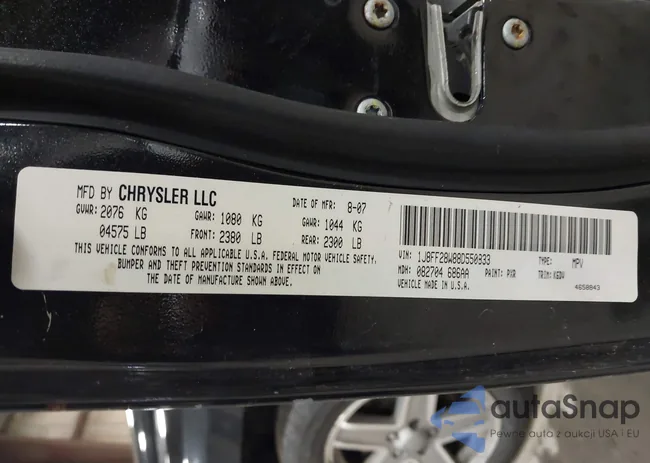 1J8FF28W88D550833: 44484543