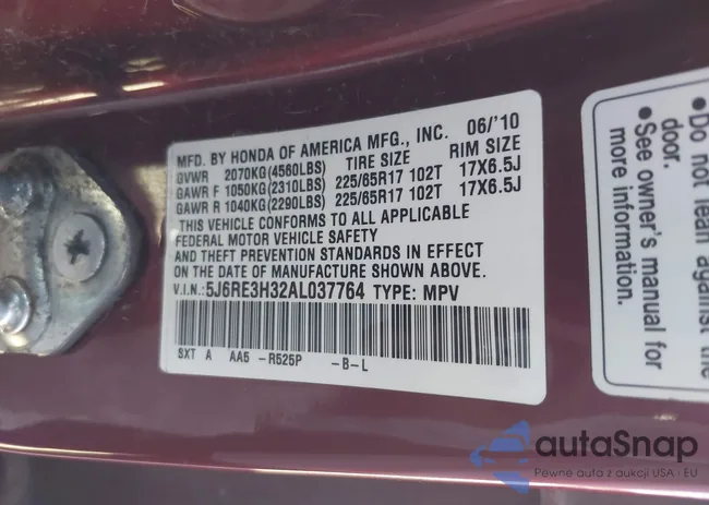 5J6RE3H32AL037764: 44484612